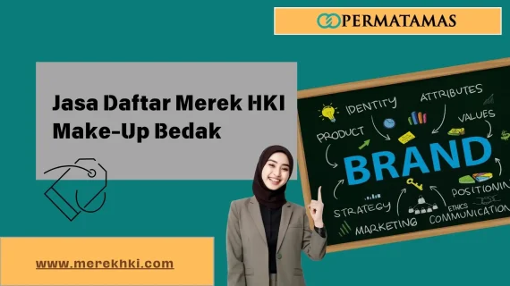 Jasa Daftar Merek HKI Make-up Bedak