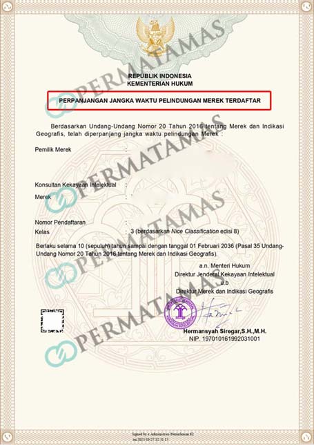 Apa Itu Perpanjang Merek HKI 2