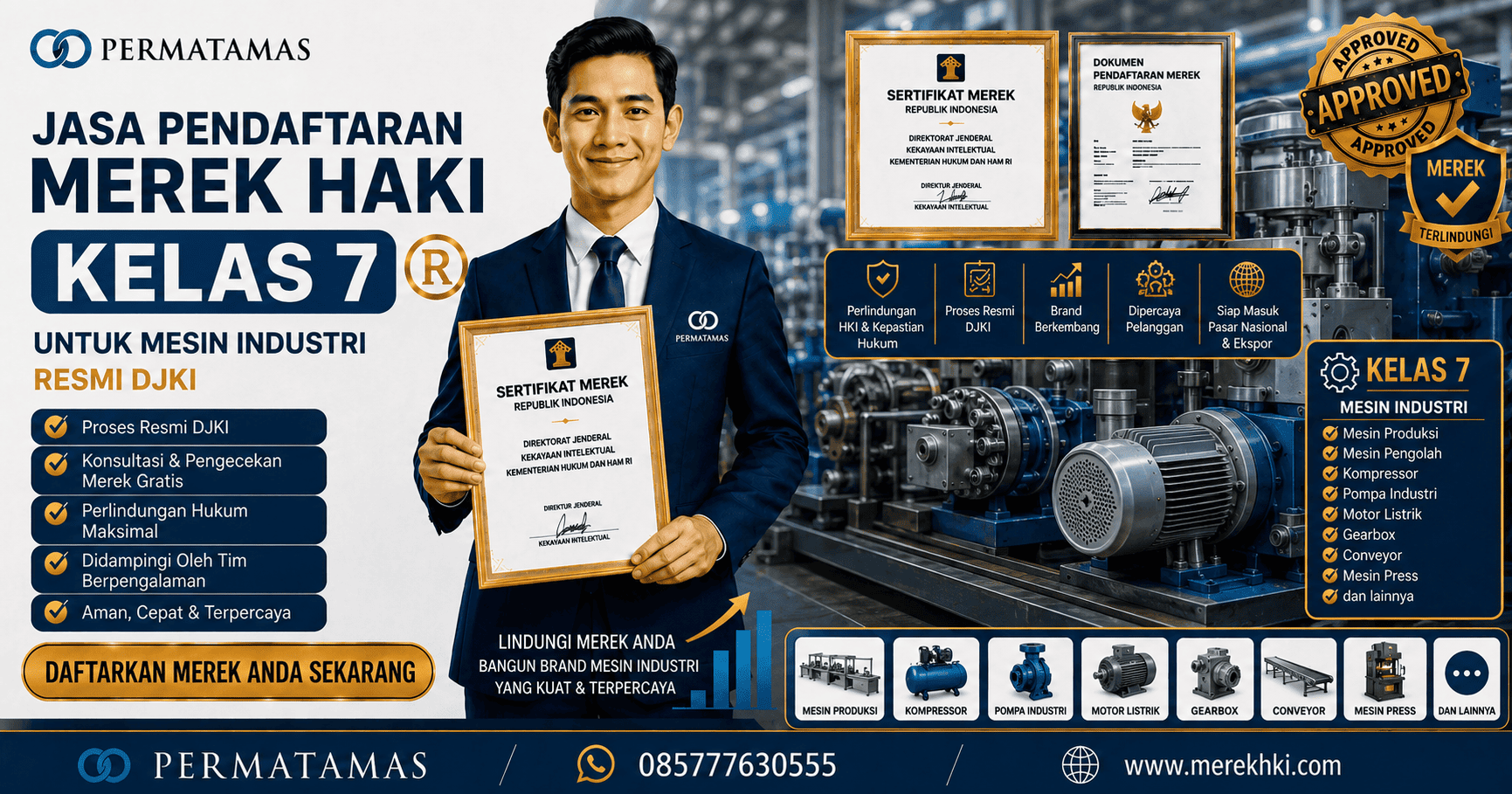 Estimasi Waktu Pendaftaran Merek HAKI Kelas 7 hingga Sertifikat DJKI Terbit
