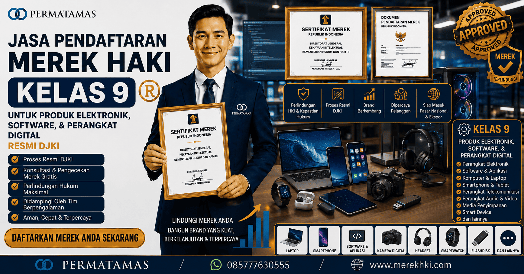 Cara Mengajukan Merek HAKI Kelas 9 untuk Software dan Aplikasi