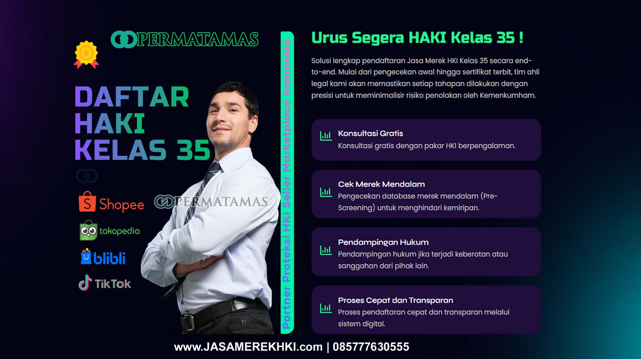 Cara Daftar Merek HKI Kelas 35 untuk Shopee Mall Agar Tidak Ditolak DJKI