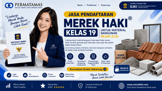 Alasan Material Bangunan Sebaiknya Segera Didaftarkan sebagai Merek HAKI