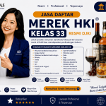 Jasa Pendaftaran Merek HKI Kelas 33 untuk Minuman Beralkohol, Aperitif, dan Minuman Distilasi Resmi DJKI