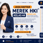Kelas 44 Merek Produk untuk Layanan Medis, Kecantikan, Perawatan Hewan, dan Hortikultura Resmi DJKI: Jasa Pendaftaran Merek HKI Resmi DJKI